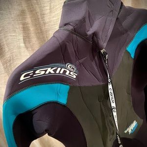 New Women’s C-Skins Legend Wetsuit Back Zipper US6/UK8